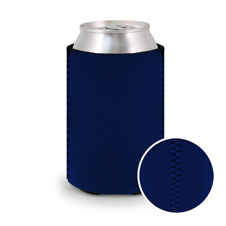 Can Cooler Neoprene Navy Blue