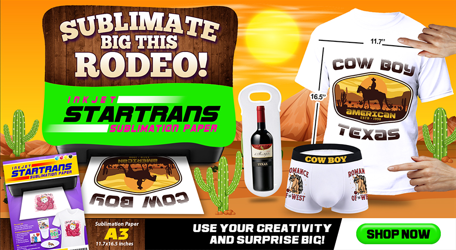 Sublimate Big This Rodeo!!!