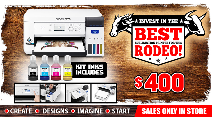 Invest in the Best Sublimation Printer for this Rodeo!!!
