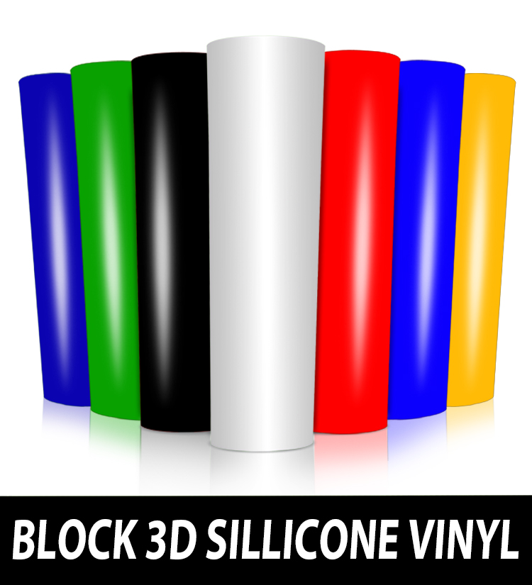 Block 3D Sillicone Vinyl